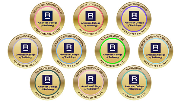 Collage of ACR logos