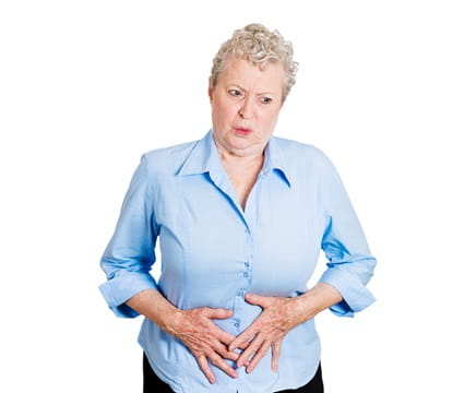 A woman is dealing with urinary incontinence