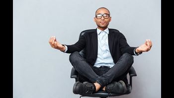 man meditating 
