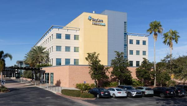 Exterior photo of BayCare HealthHub Carillon