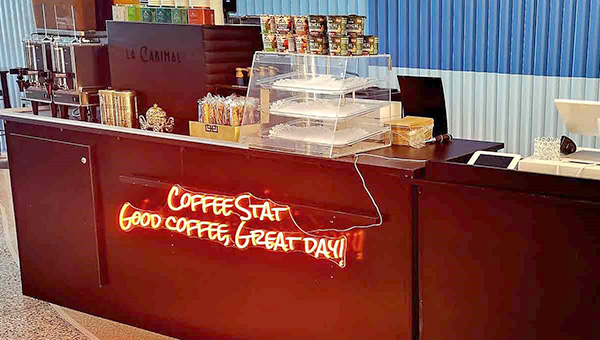 Coffee Stat Coffee Stat kiosk at BayCare HealthHub Bloomingdale