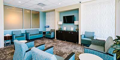 The waiting room for family.