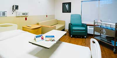 Winter Haven Mom and Baby Room.