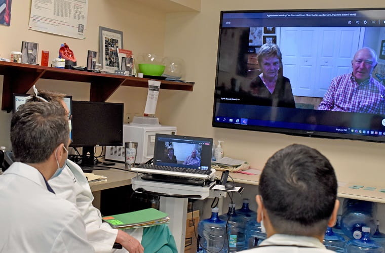 Morton Plant Hospital doctors and the Sterretts