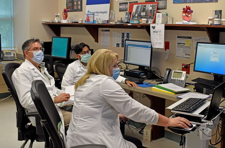 Dr. Ofenloch and Dr. Patel