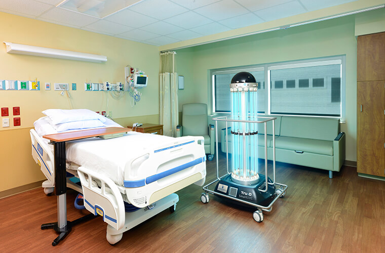 BayCare Environmental Services Uses Robot to Attack COVID-19