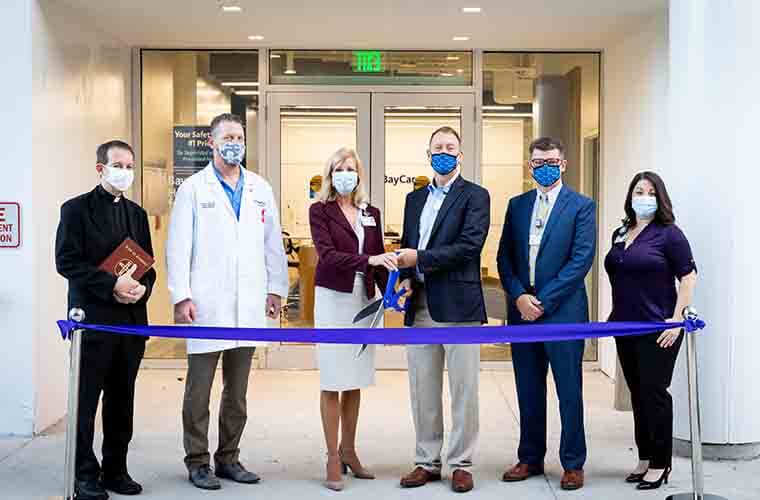 BayCare leaders celebrate the opening of the HealthHub in South Tampa 