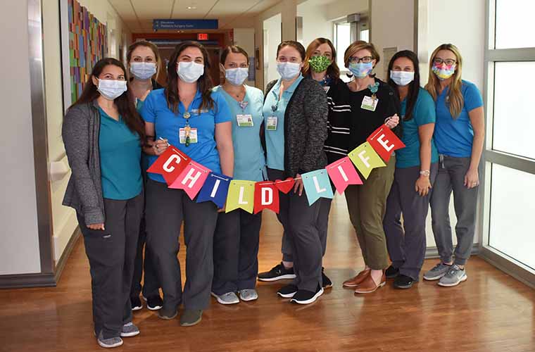 St. Joseph's Children's Hospital Child Life Team