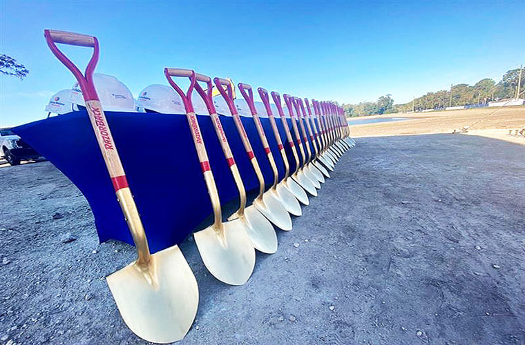 More than 200 guests enjoyed the groundbreaking of South Florida Baptist Hospital's future location in Plant City.
