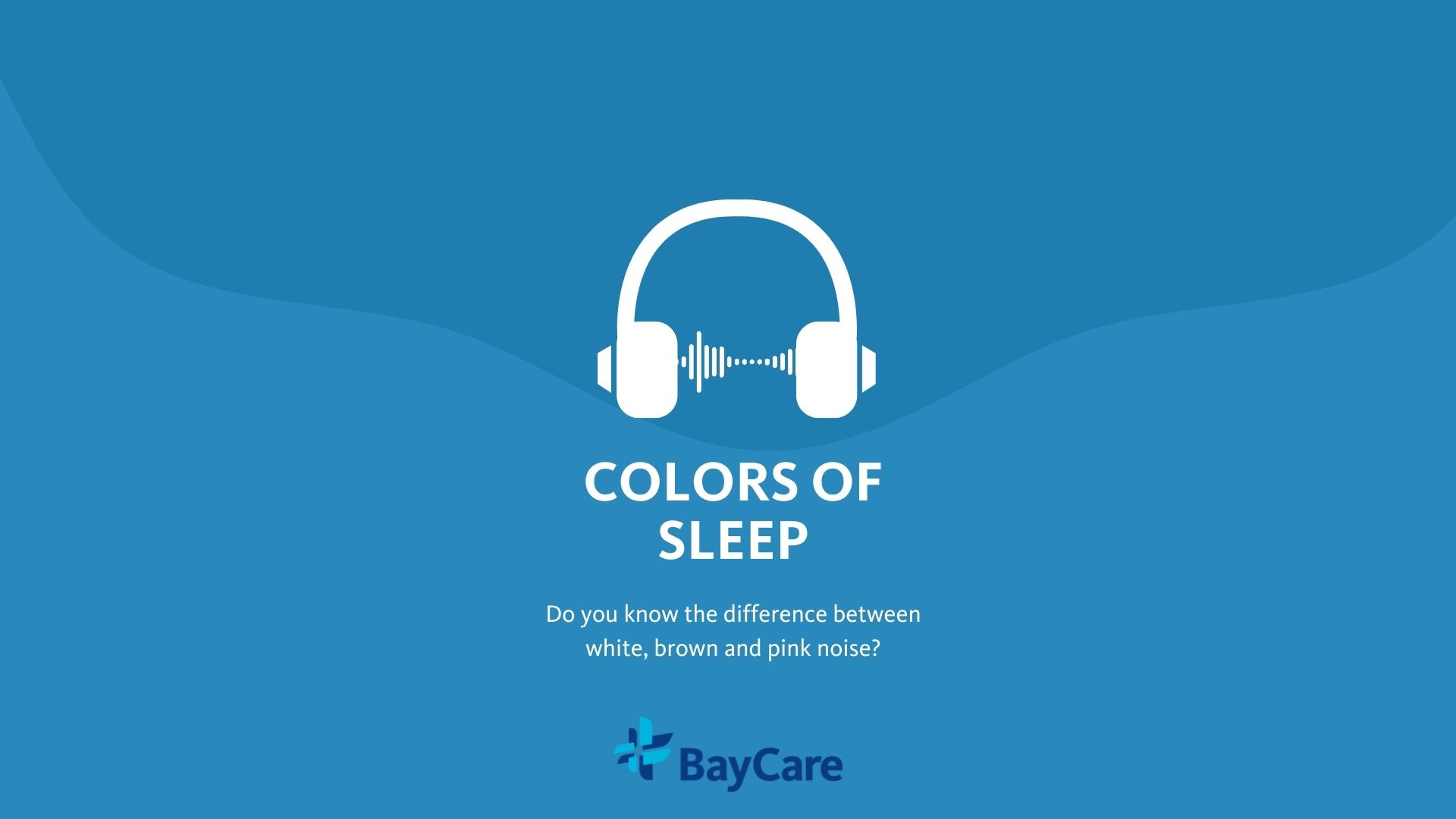 White, Brown and Pink Noise as Sleep Aids