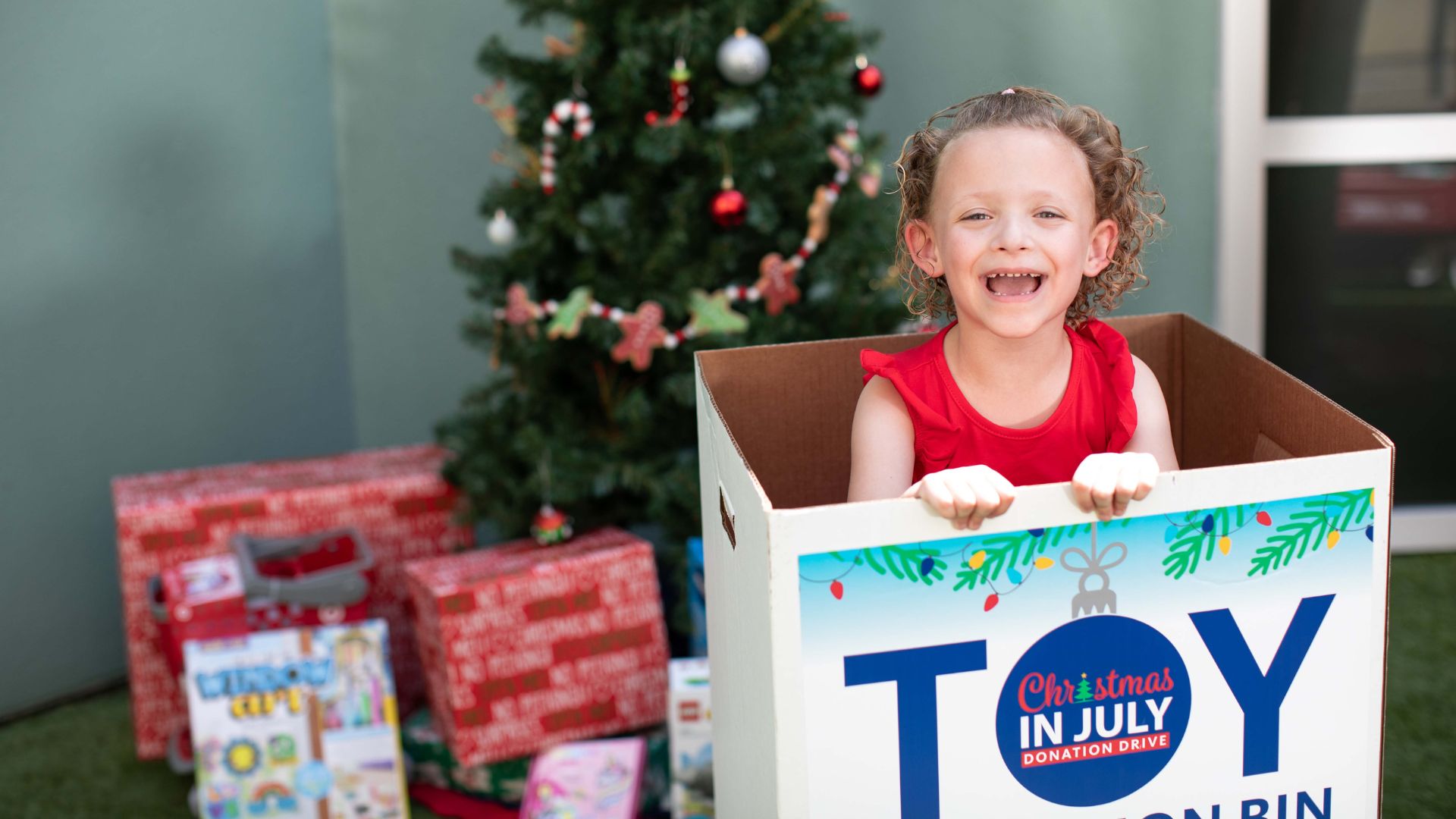 Christmas in July 2024 at St. Joseph's Children's Hospital
