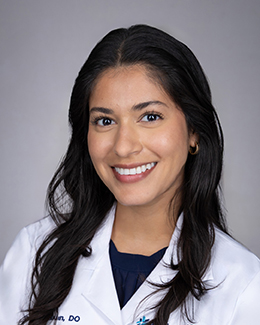 Photo of pediatric resident Rayhanah Waldin