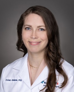 A headshot photo of Vivian Aldana, DO.