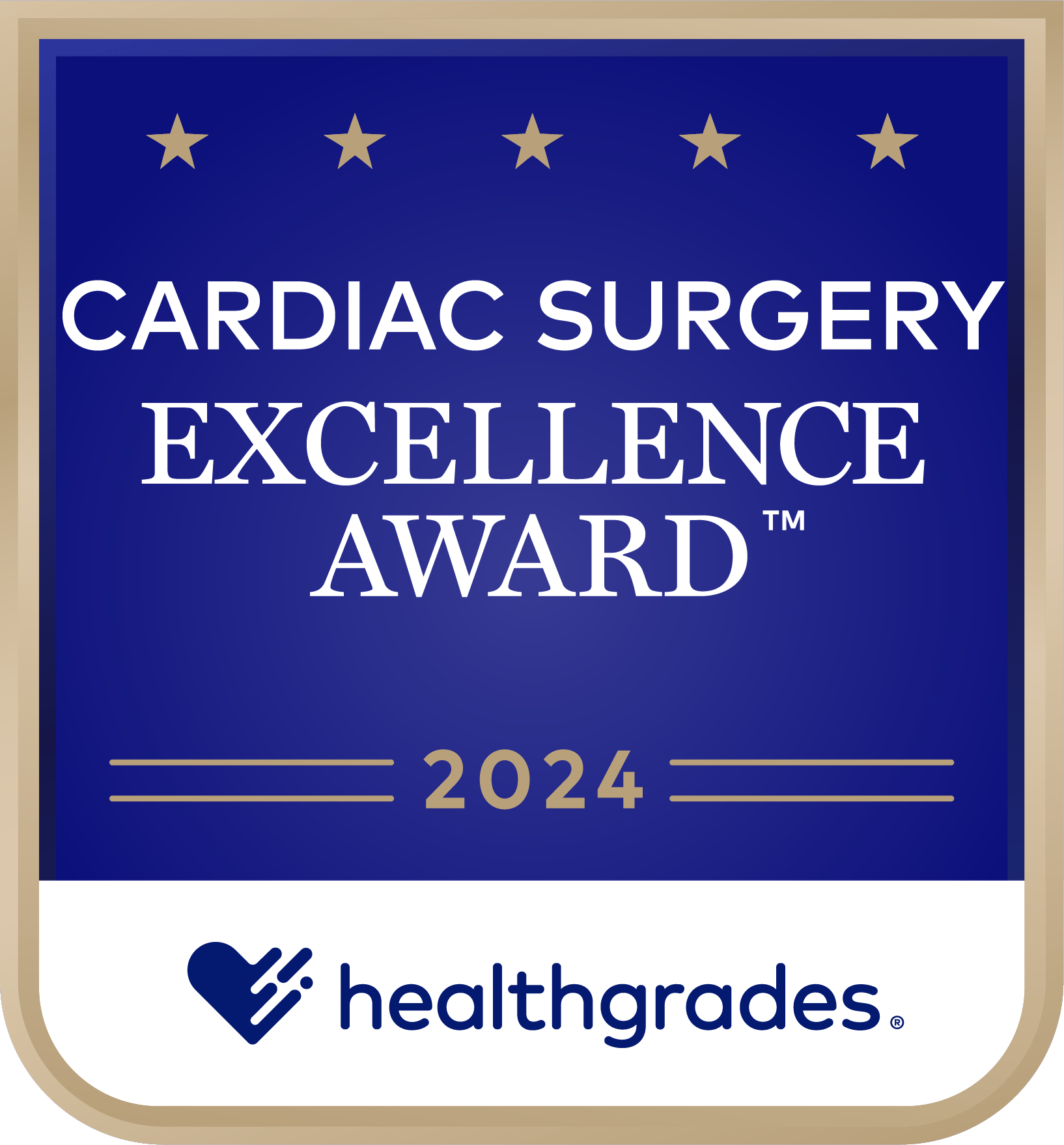 BayCare received the 2024 healthgrades Cardiac Surgery Excellence Award.