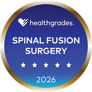 Healthgrades award for Spinal Fusion Surgery in 2026