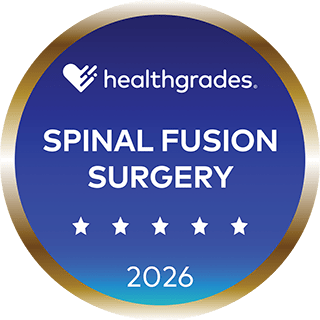Healthgrades award for Spinal Fusion Surgery in 2026