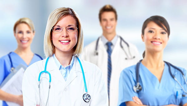 Image of four doctors