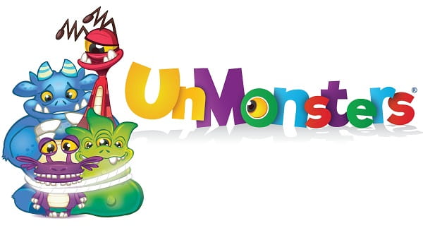 unmonsters logo with characters