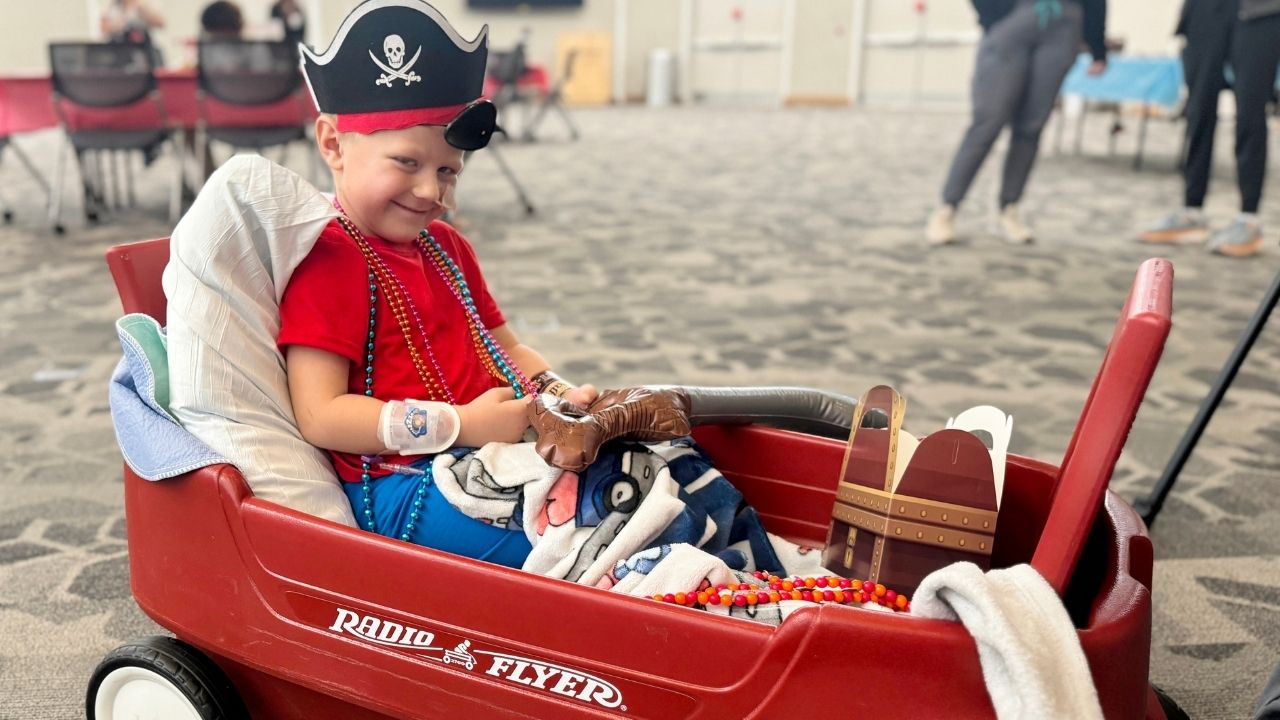 Pirates Invade St. Joseph's Children's Hospital