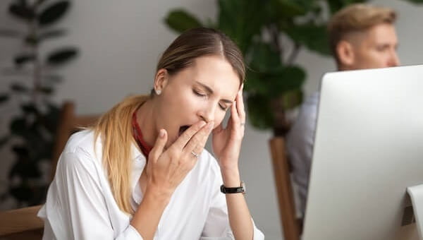 exhausted mom suffering from chronic fatigue