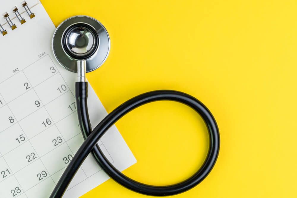 Medical and health care calendar