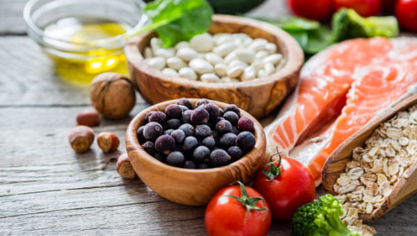 Unlock Your Potential With Good Nutrition Selection of food that is good for you.
